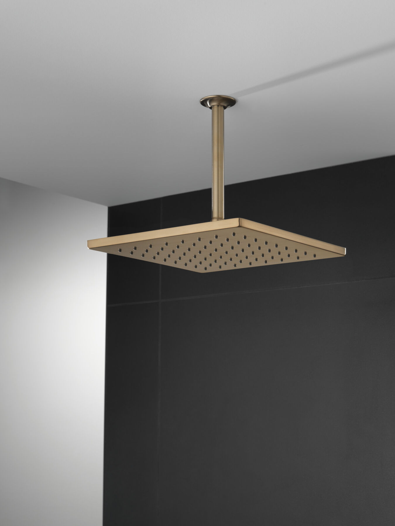 Raincan Shower Head with Shower Arm Bundle - Square