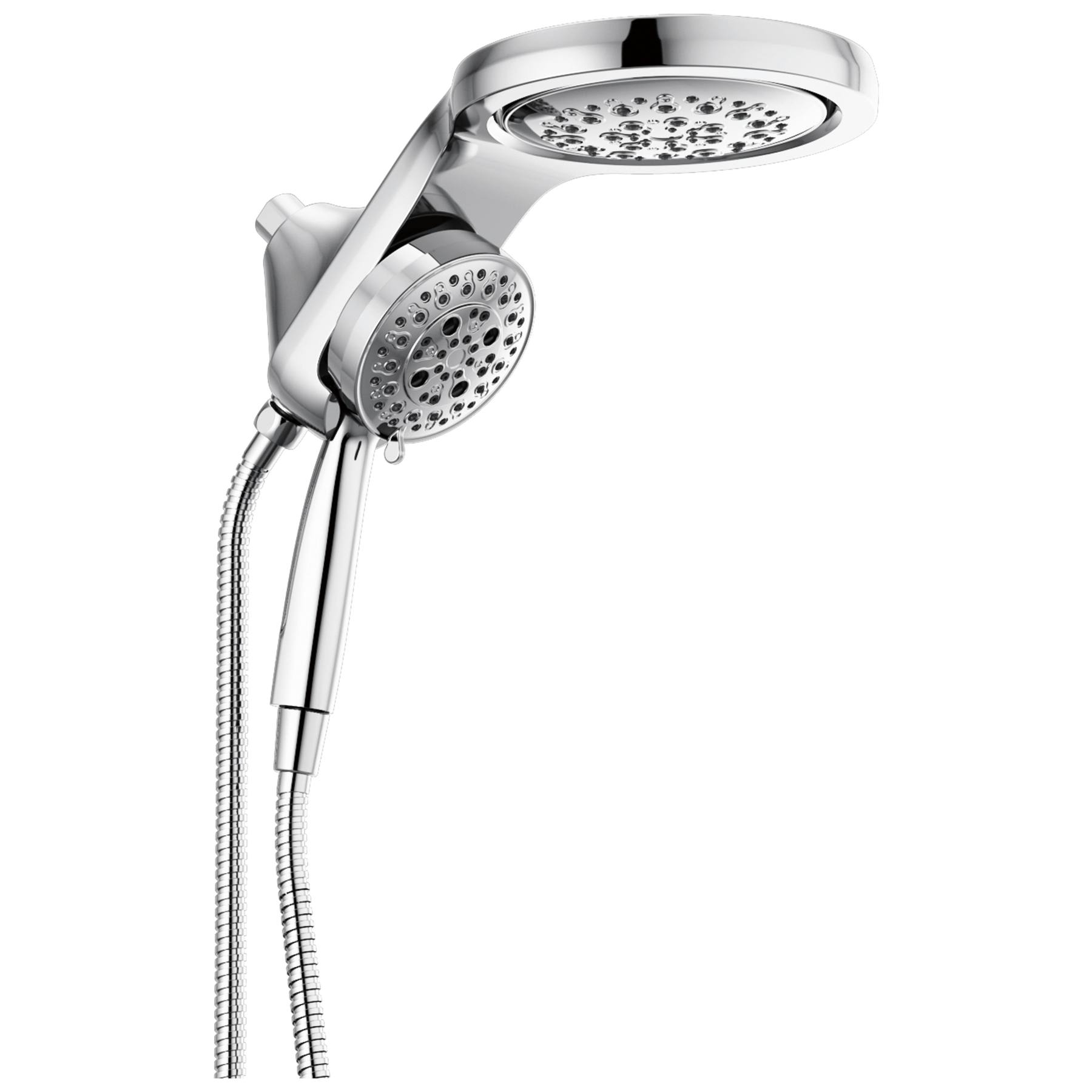 HydroRain&reg; H<sub>2</sub>Okinetic&reg; 5-Setting Two-in-One Shower Head