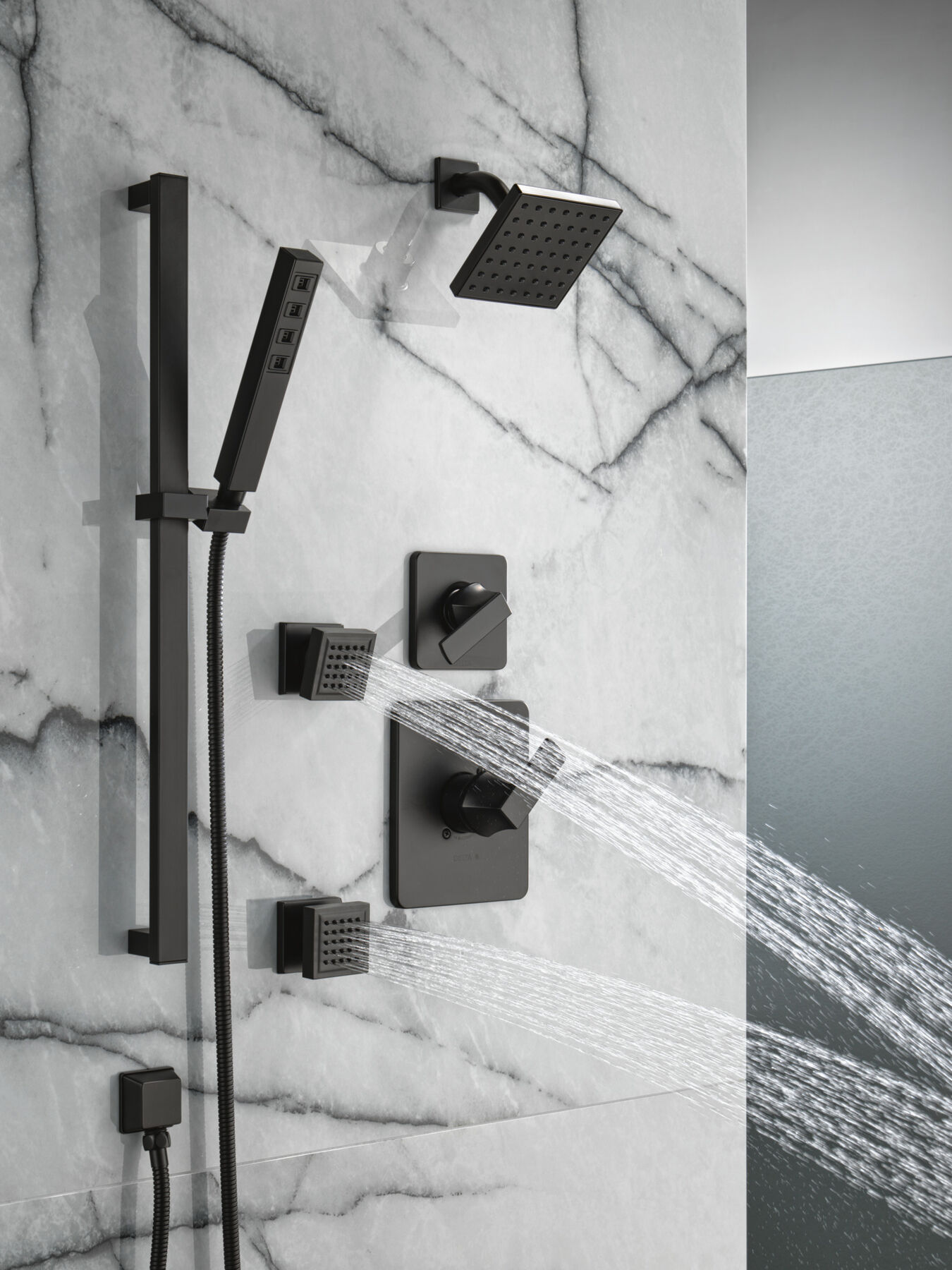 Square Wall Elbow for Hand Shower