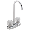 Two Handle Knob Bar/Prep Faucet
