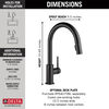 Single Handle Pull-Down Kitchen Faucet
