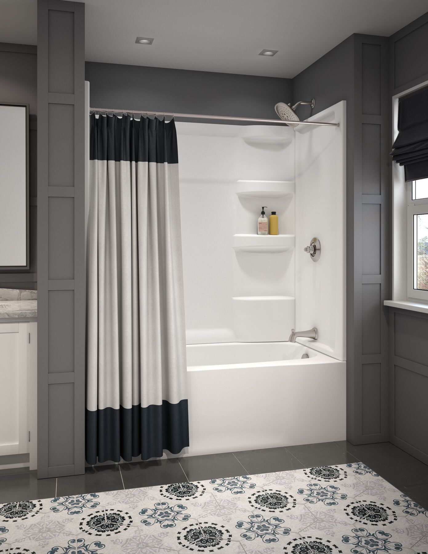 ProCrylic 60 in. x 32 in. Bathtub Surround