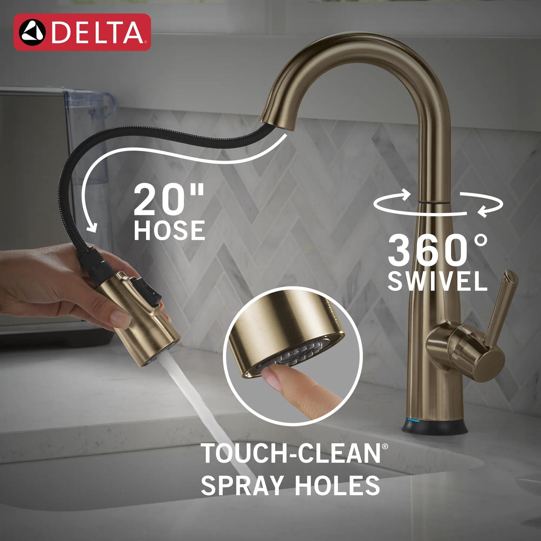 Touch2O&reg; Bar / Prep Faucet with Touchless Technology