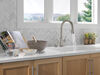 Single Handle Pull-Down Kitchen Faucet with Soap Dispenser and ShieldSpray&reg; Technology