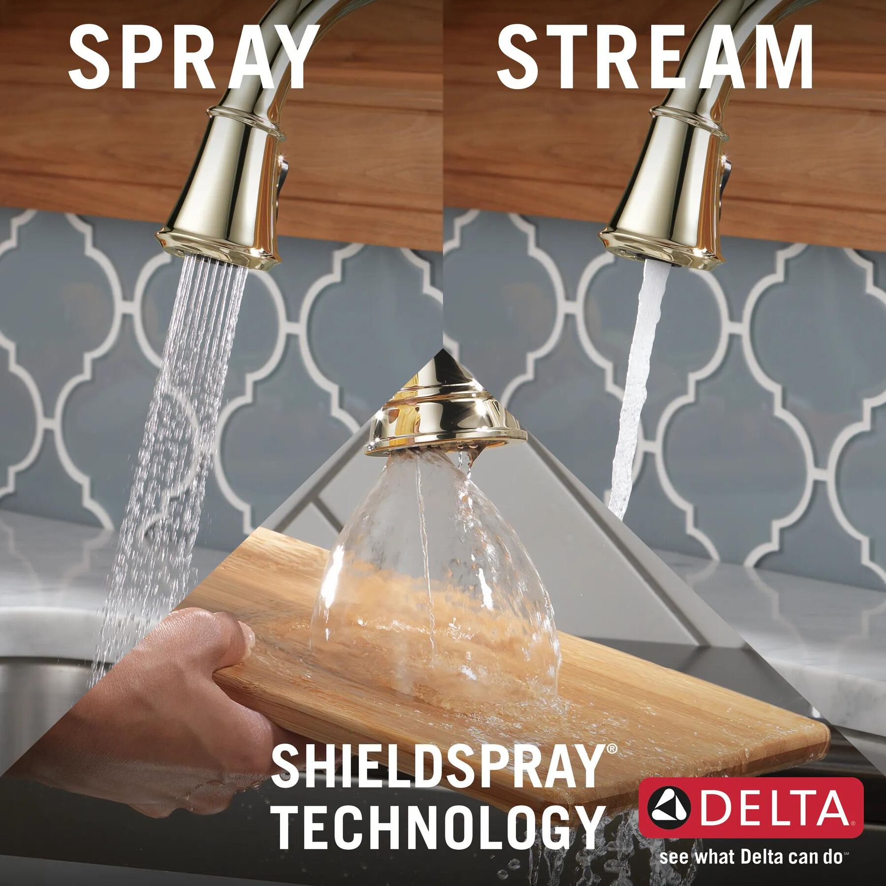 Single Handle Pull-Down Kitchen Faucet with Touch<sub>2</sub>O&reg; and ShieldSpray&reg; Technologies