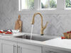 Single-Handle Pull-Down Kitchen Faucet with Touch<sub>2</sub>O&reg; Technology Technology
