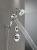 7-Setting Wall Mount Hand Shower with Cleaning Spray