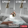 VoiceIQ&reg; Single Handle Pull-Down Faucet with Touch2O Technology and Soap Dispenser
