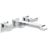 Two Handle Wall Mount Bathroom Faucet Trim