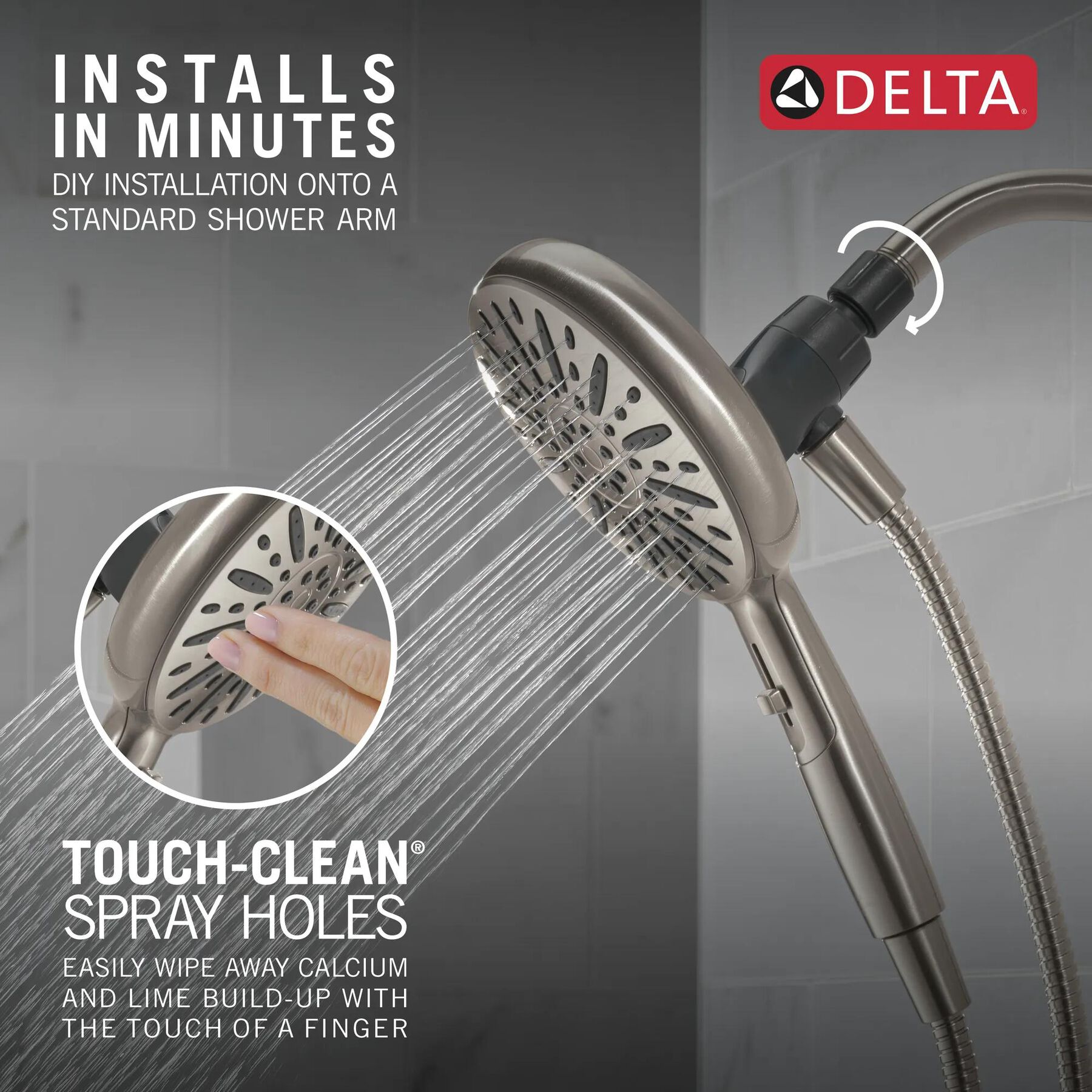 Columbia Combo Pack - Columbia Hand Shower/new Bell Shower Head
