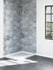 48&rdquo;x34&rdquo; Right Drain Corner Shower Base