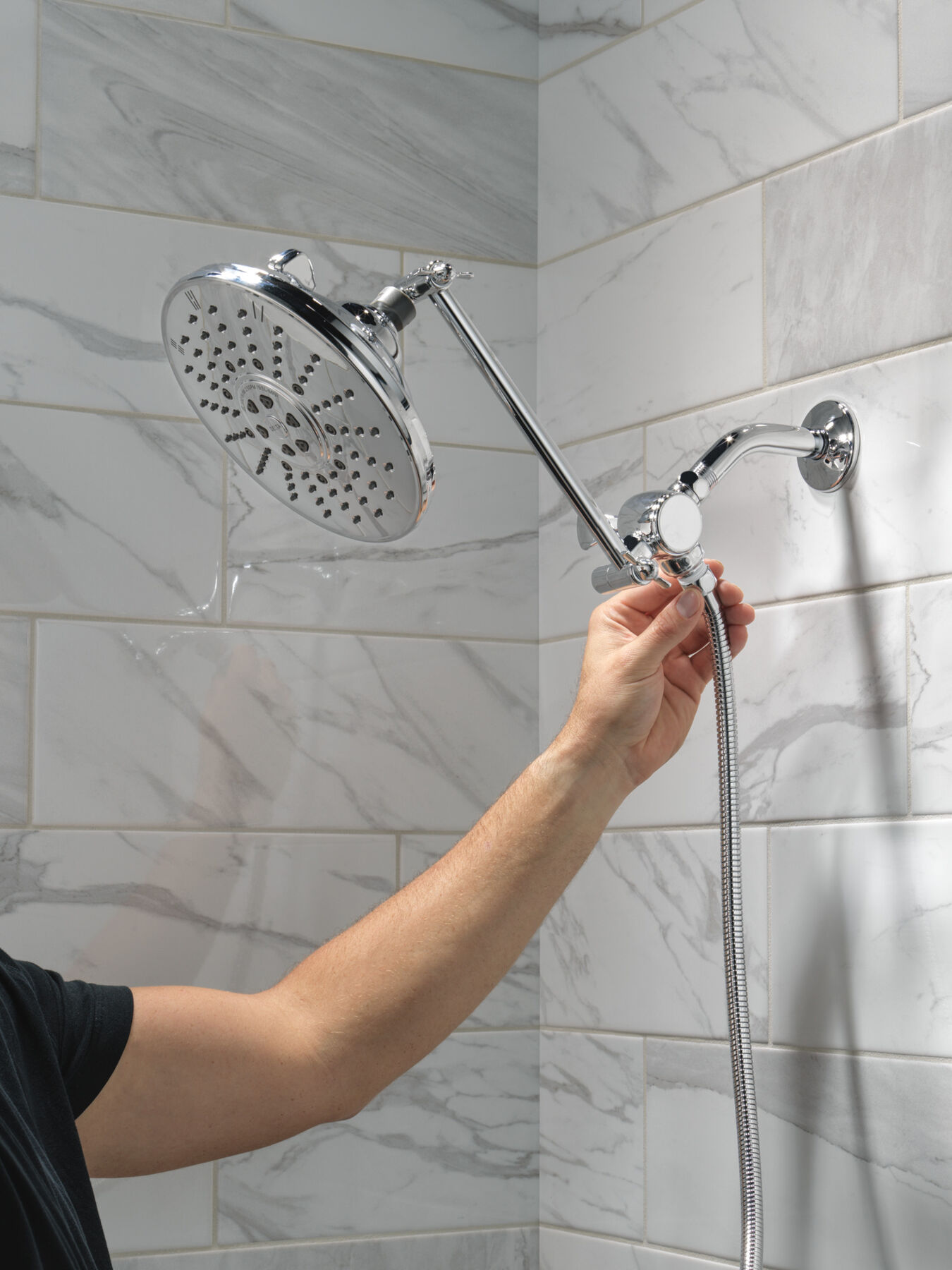 3-Setting Raincan Shower Head