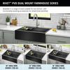 33&rdquo; Retrofit Farmhouse Apron Front 16 Gauge Workstation Kitchen Sink Single Bowl in with WorkFlow&trade; Ledge and&nbsp;Accessories for Top Mount Drop-In Installation