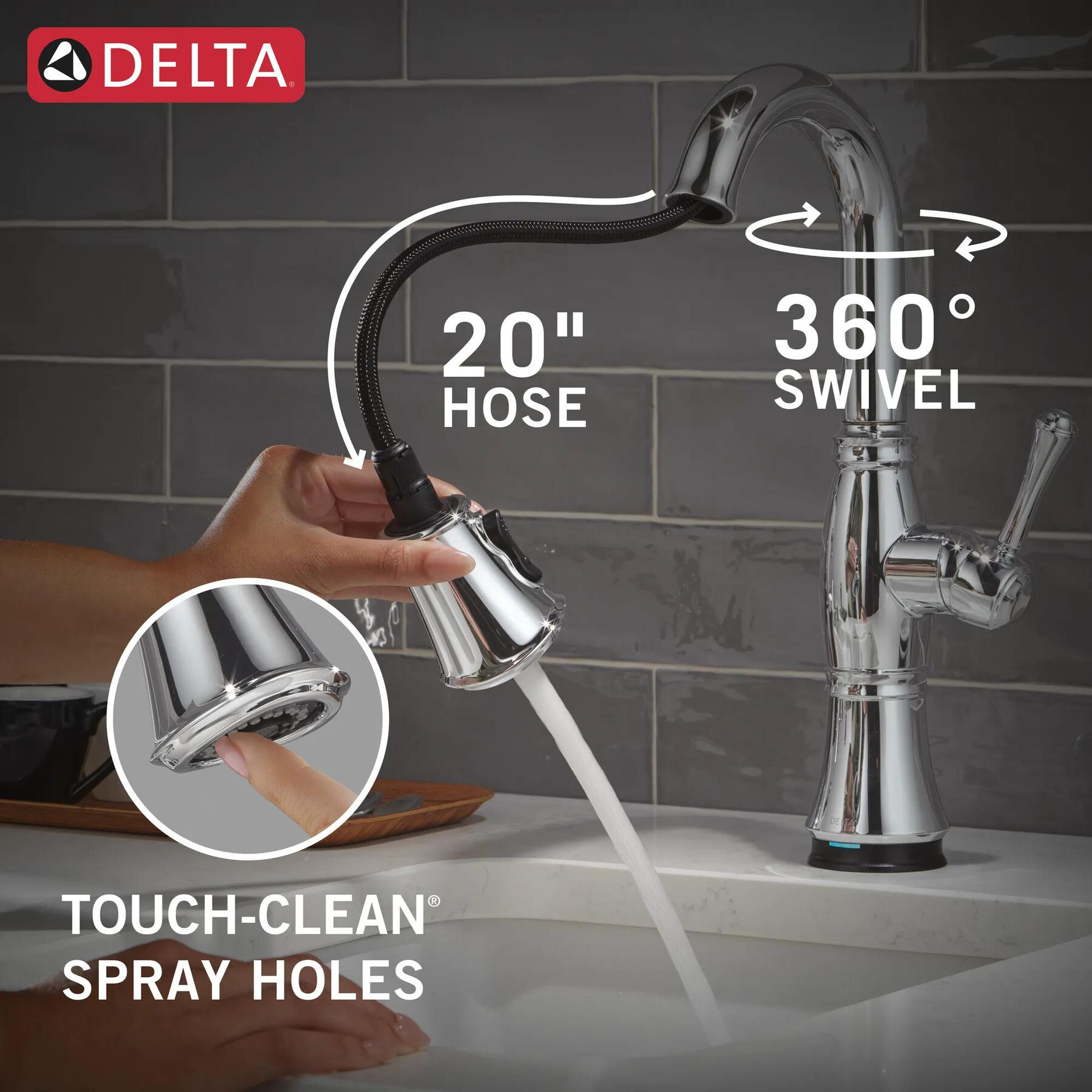 Touch2O&reg; Bar / Prep Faucet with Touchless Technology