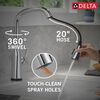 VoiceIQ&reg; Single Handle Pull-Down Faucet with Touch<sub>2</sub>O&reg; Technology