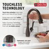 VoiceIQ&reg; Kitchen Faucet with Touch<sub>2</sub>O&reg; Technology with Touchless Technology