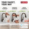 VoiceIQ&reg; Kitchen Faucet with Touch<sub>2</sub>O&reg; Technology with Touchless Technology