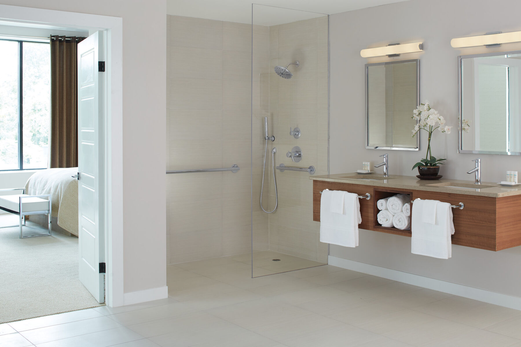Premium Single-Setting Adjustable Wall Mount Hand Shower