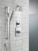H<sub>2</sub>Okinetic&reg; Single-Setting Slide Bar Hand Shower