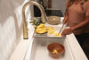 Single-Handle Pull-Down Kitchen Faucet with Touch<sub>2</sub>O&reg; Technology