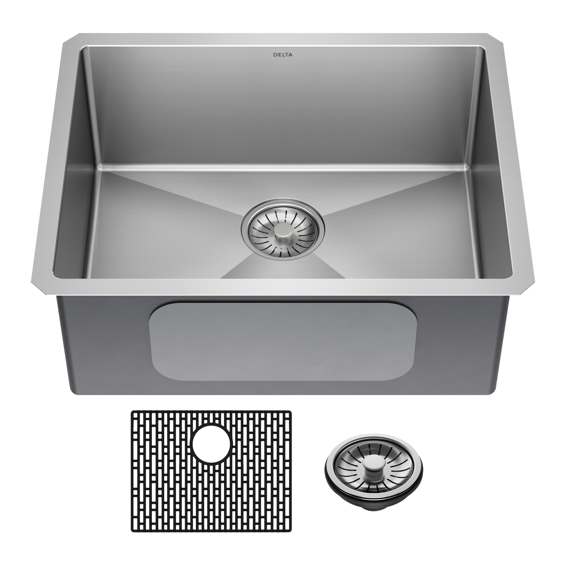 23&rdquo; Undermount Stainless Steel Single Bowl Kitchen Sink&nbsp;with Accessories
