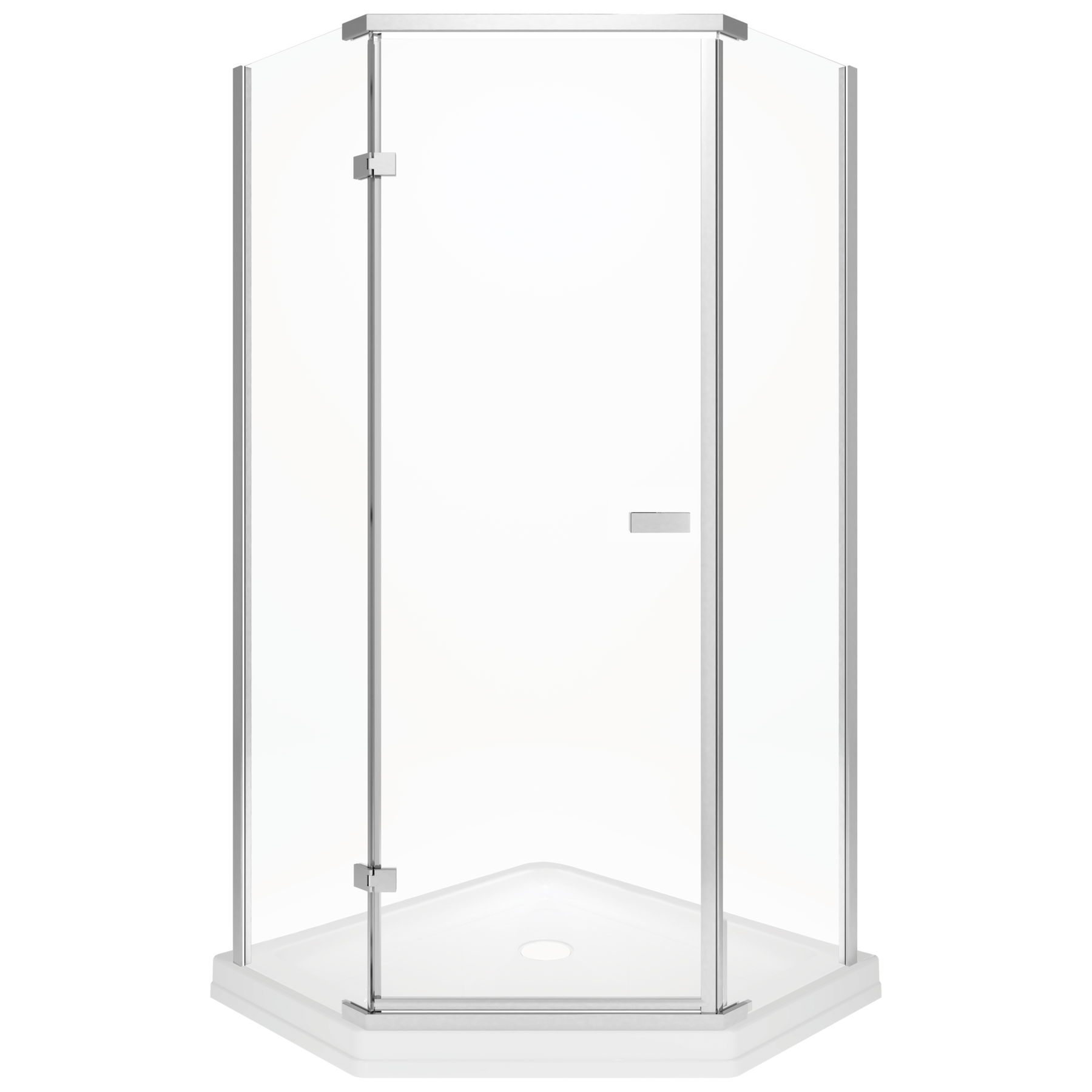 38" Neo Angle Shower Base