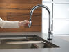 Single Handle Pull-Down Kitchen Faucet with Voice and Touch2O Technology