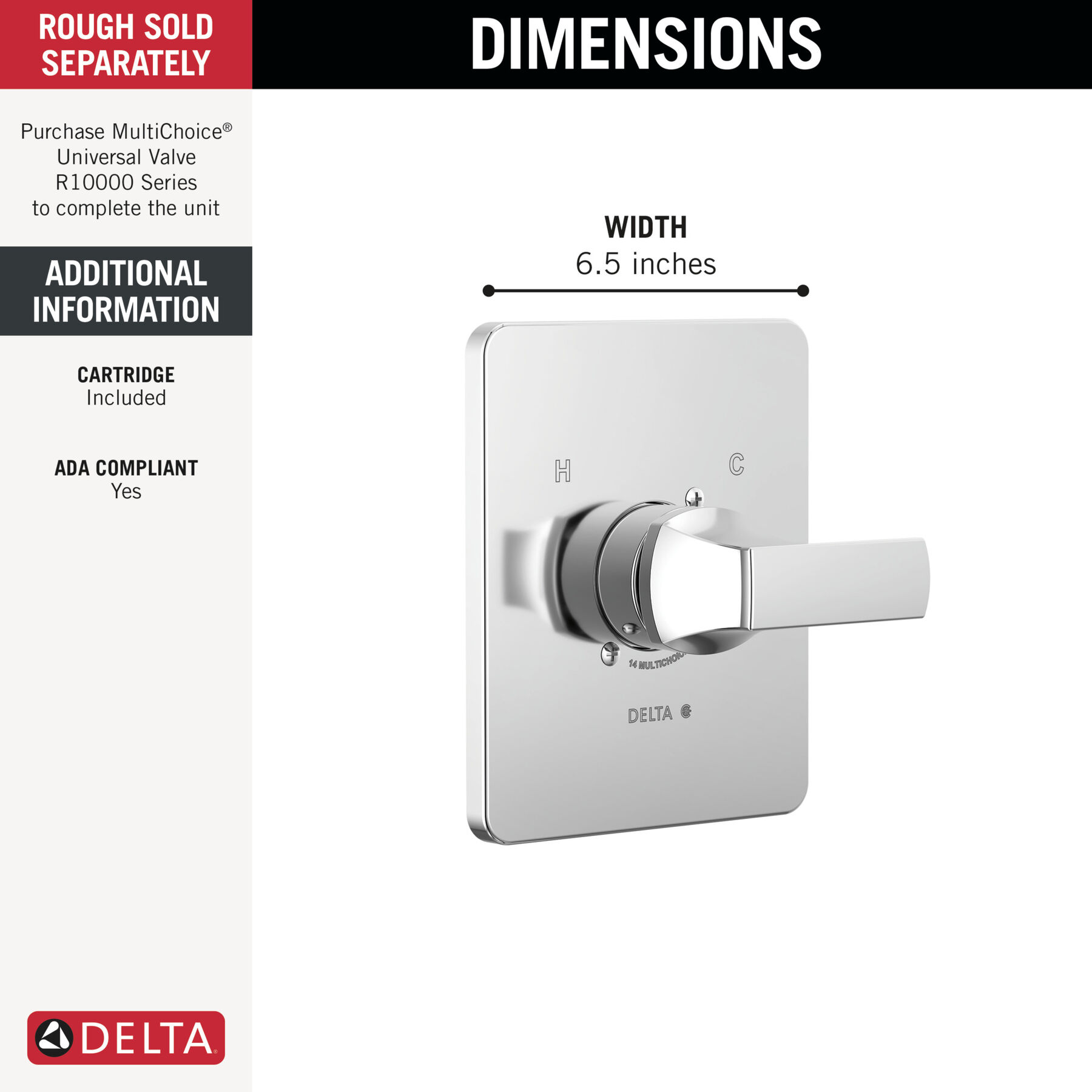 Monitor 14 Series Valve Only Trim