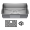 32&rdquo; Undermount Stainless Steel Single Bowl Kitchen Sink&nbsp;with Accessories