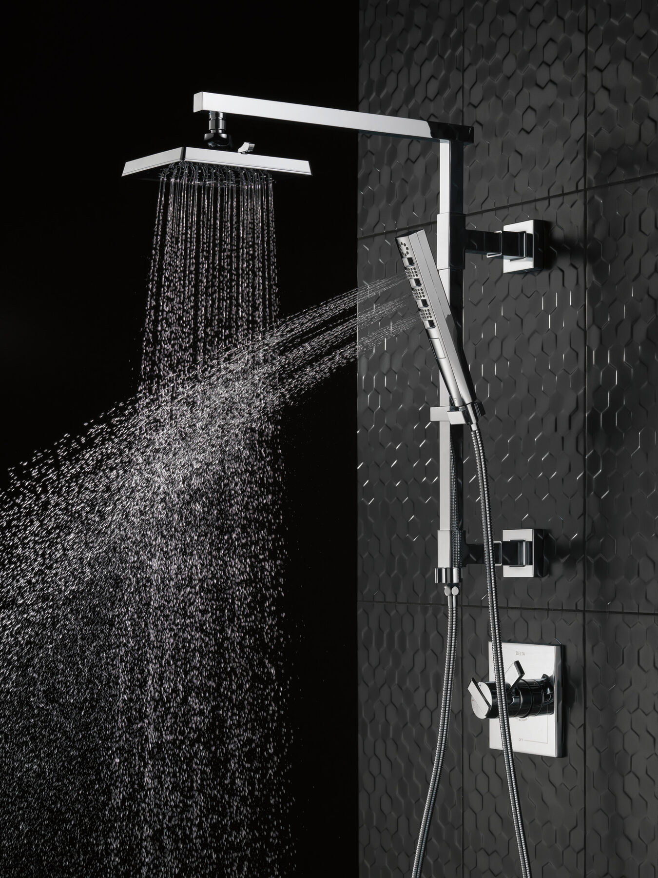 Shower Column 18" Angular