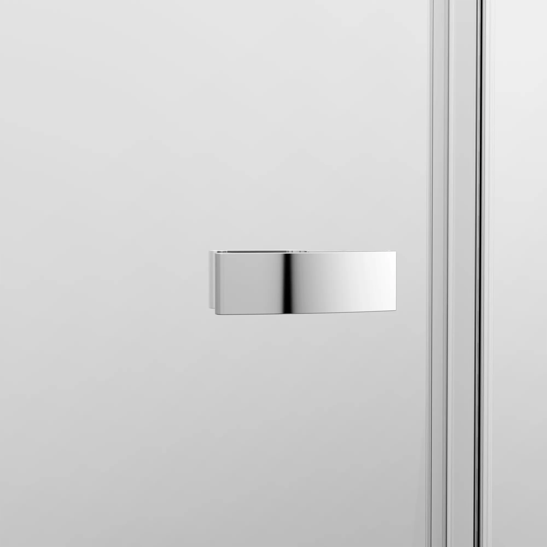 36" x 36" Frameless Shower Enclosure
