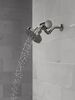 H<sub>2</sub>Okinetic&reg; 5-Setting Contemporary Raincan Shower Head