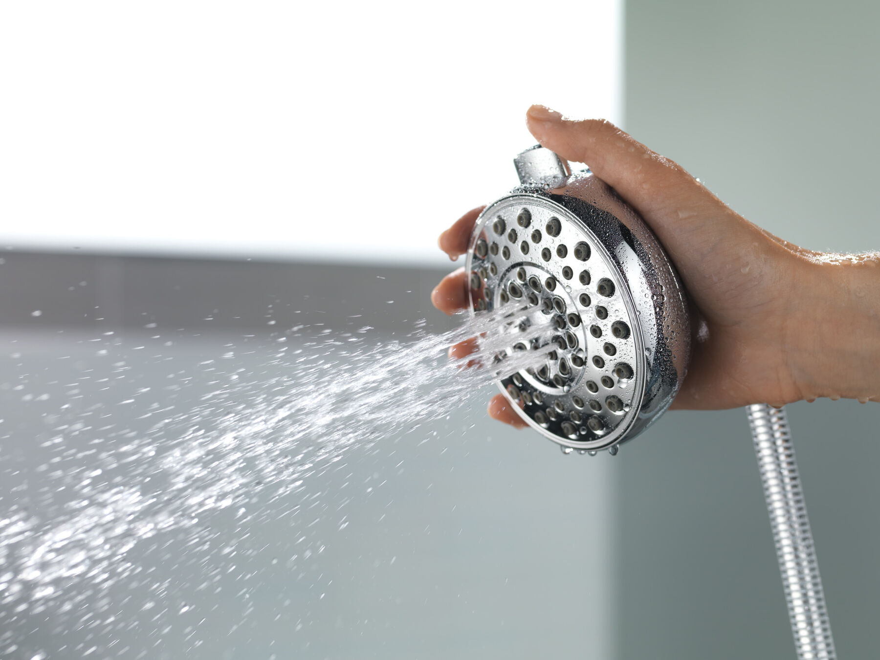 Palm&reg; 4-Setting Shower Mount Hand Shower