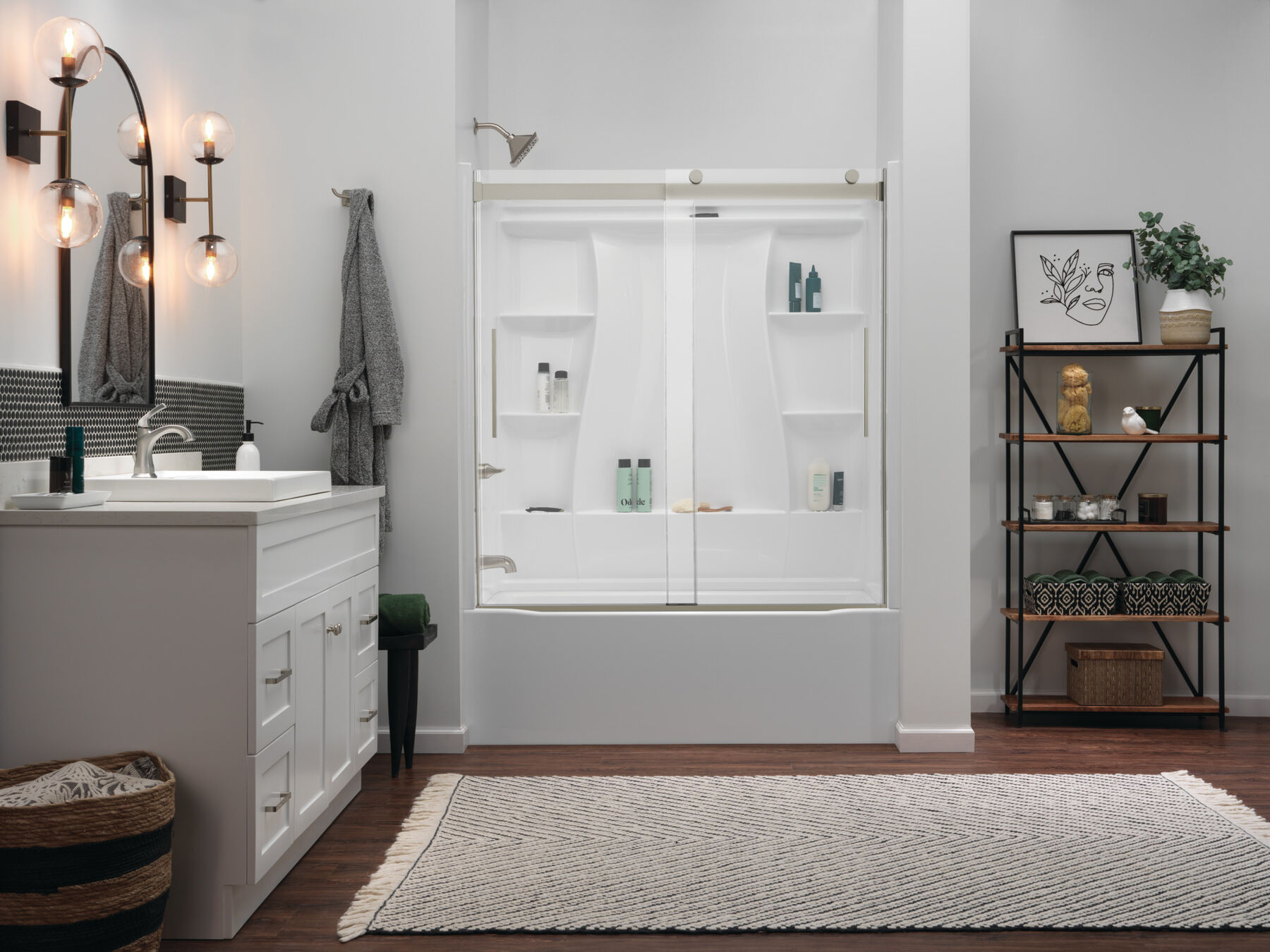 60"x30" Classic 500 Bathtub Wall