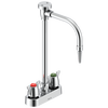 Two Handle 4" Deck Mount Laboratory Mixing Faucet