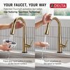 Touch<sub>2</sub>O&reg; Technology Kitchen Faucet with Touchless Technology