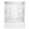 60x32 Alcove Bathtub Bundle with Door - Left Drain