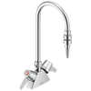 Two Handle 2 3/4" Deck Mount Laboratory Mixing Faucet