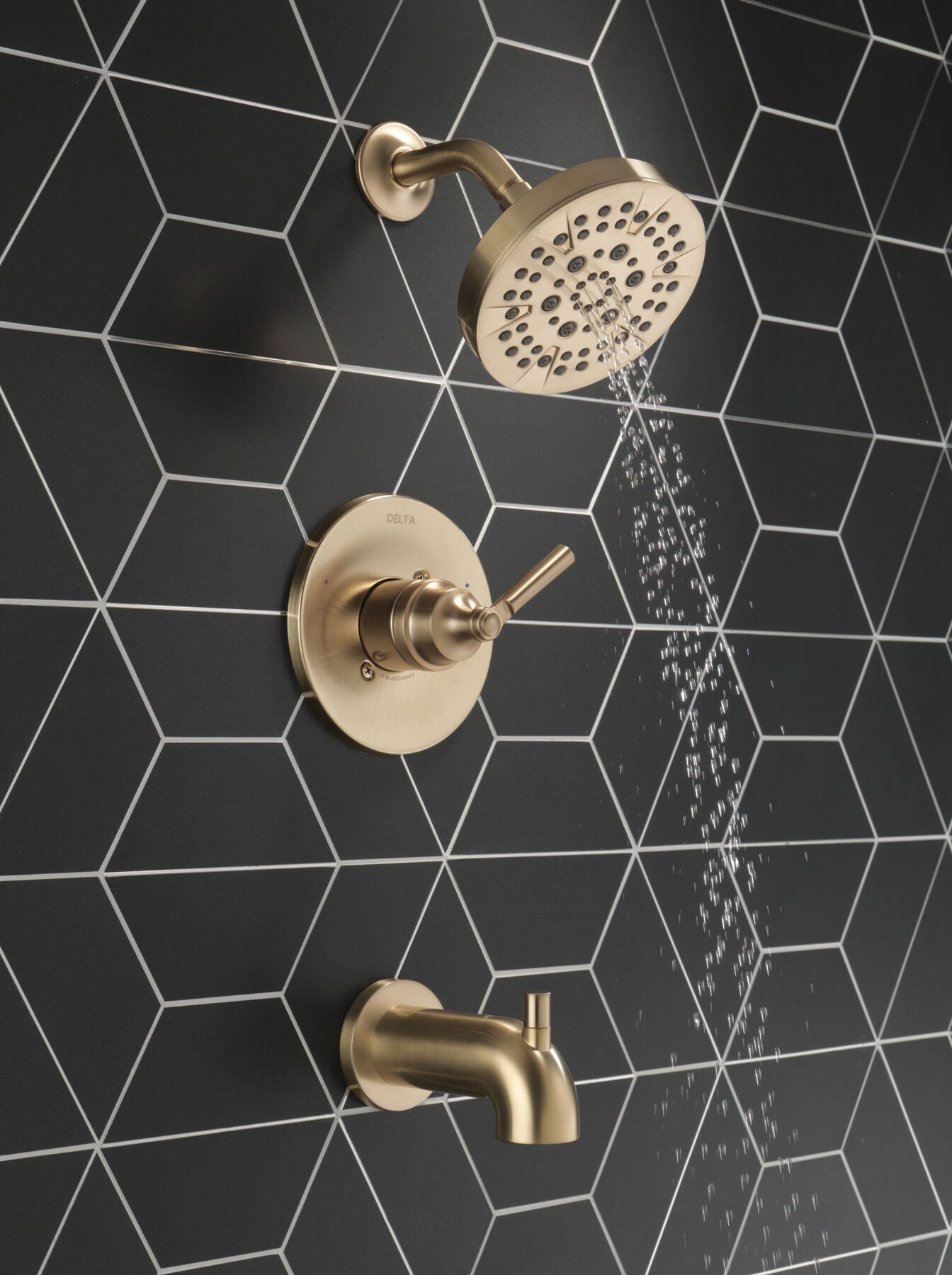 Tub Shower Trim with Universal Rough Bundle - 14 Series