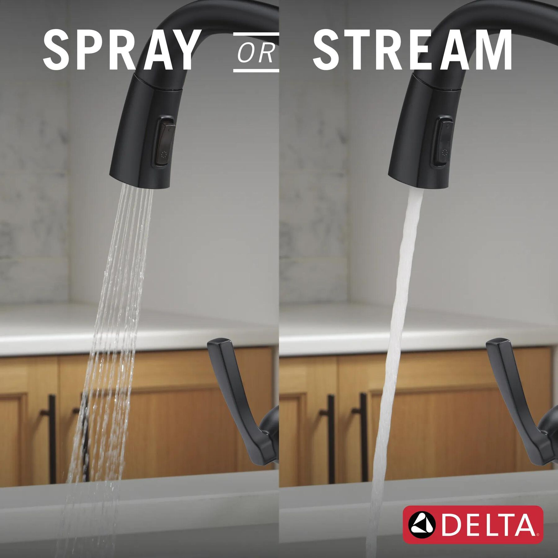 Touch<sub>2</sub>O&reg; Technology Kitchen Faucet with Touchless Technology