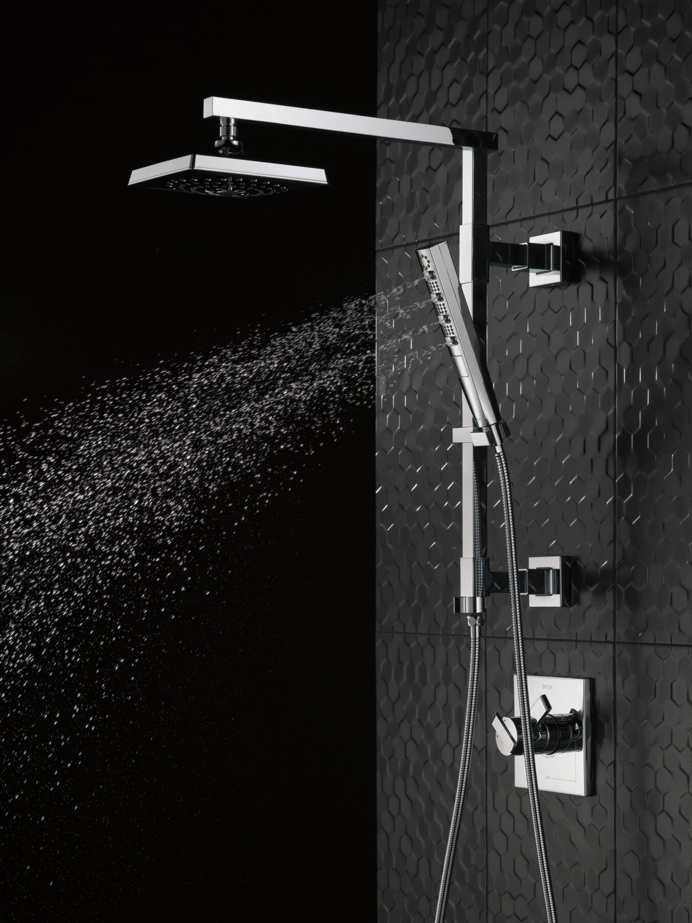 H2Okinetic&reg; 3-Setting Raincan Shower Head