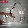 Single Handle Pull-Down Kitchen Faucet with Soap Dispenser and ShieldSpray&reg; Technology