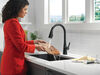 Single Handle Pull-Down Touch<sub>2</sub>O&reg; Technology Kitchen Faucet with Touchless Technology