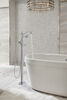 60" x 32" Freestanding Tub with Integrated Waste and Overflow