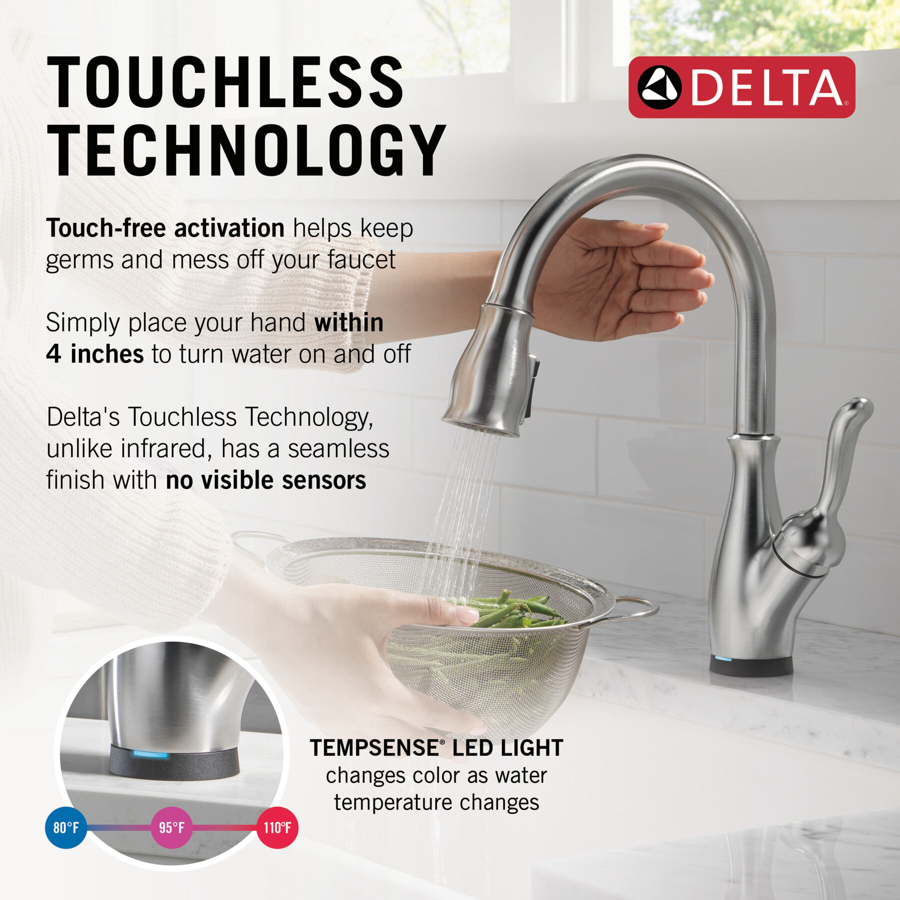 Touch2O&reg; with Touchless&trade; Pull-Down Kitchen 1L with Soap Disp Bundle
