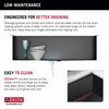 32&rdquo; Undermount 16 Gauge Workstation Kitchen Sink Single with WorkFlow&trade; Ledge and Accessories