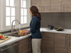 Single Handle Pull-Down Kitchen Faucet with Soap Dispenser