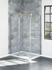 48&rdquo;x34&rdquo; Stainless Corner Panel
