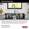 33&rdquo; Retrofit Farmhouse Apron Front 16 Gauge Workstation Kitchen Sink Single Bowl in with WorkFlow&trade; Ledge and&nbsp;Accessories for Top Mount Drop-In Installation