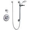 Universal Dual Shower Trim, Diverter, Hand Shower, and Grab Bar
